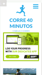 Mobile Screenshot of corre40minutos.net