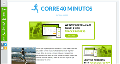 Desktop Screenshot of corre40minutos.com