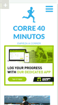 Mobile Screenshot of corre40minutos.com